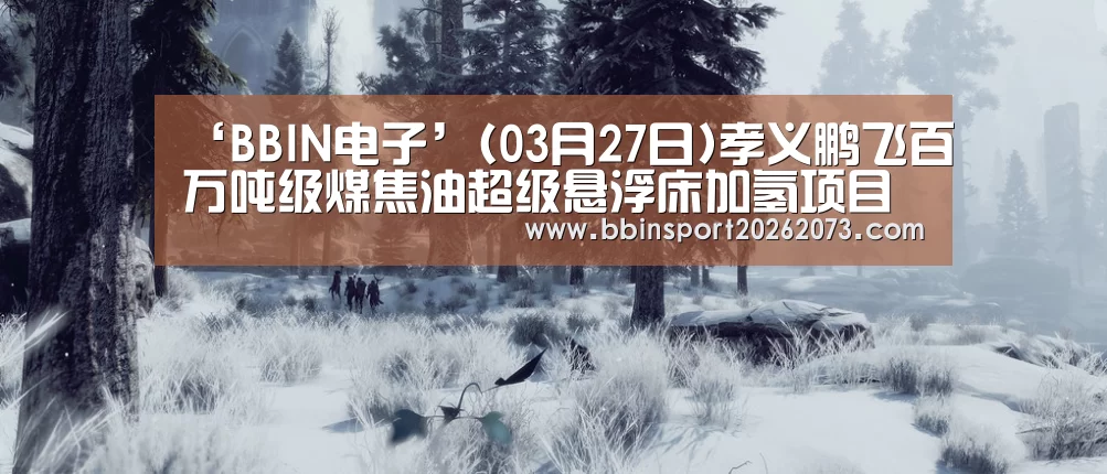 ‘BBIN电子’(03月27日)孝义鹏飞百万吨级煤焦油超级悬浮床加氢项目奠基开工(图2) BBIN电子